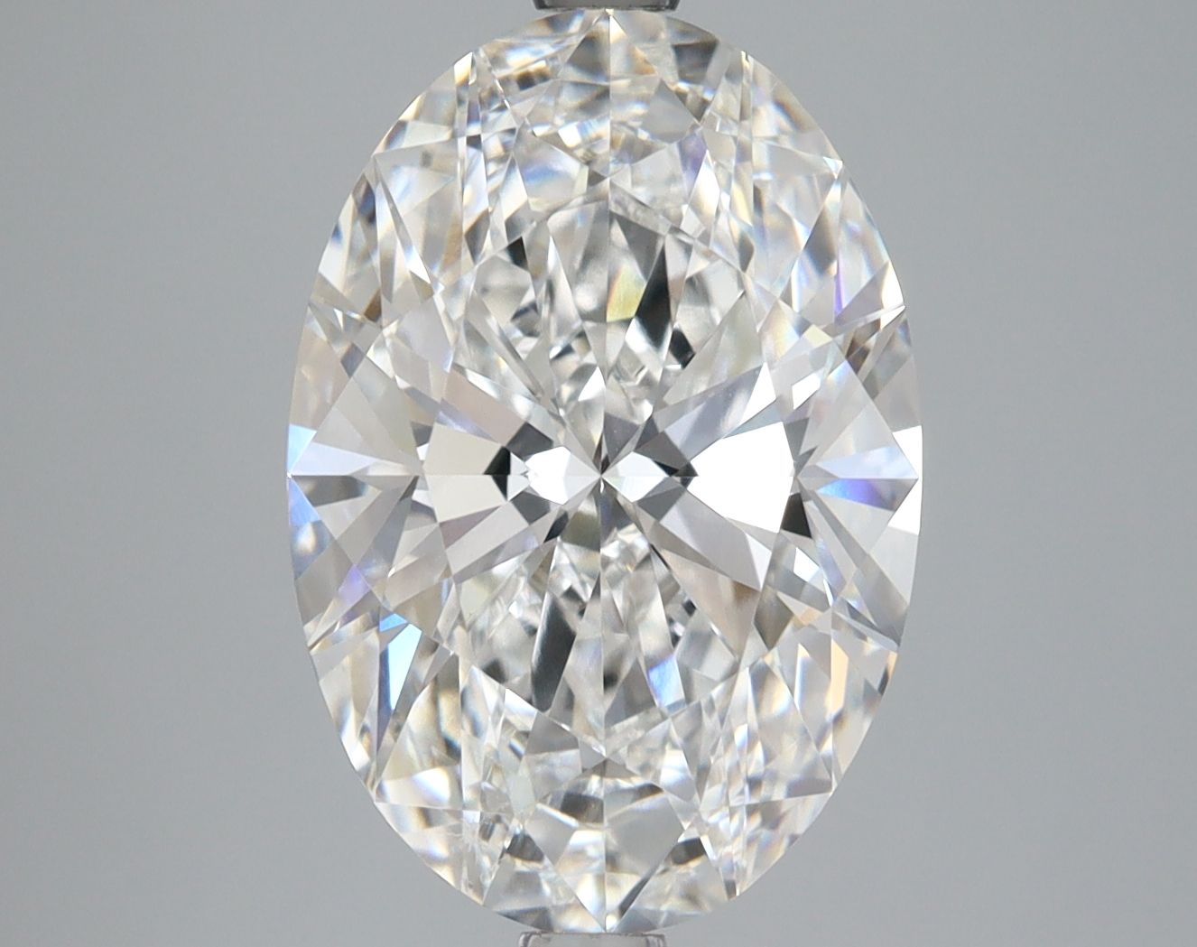 5.07 ct. oval Lab Grown Diamond front image