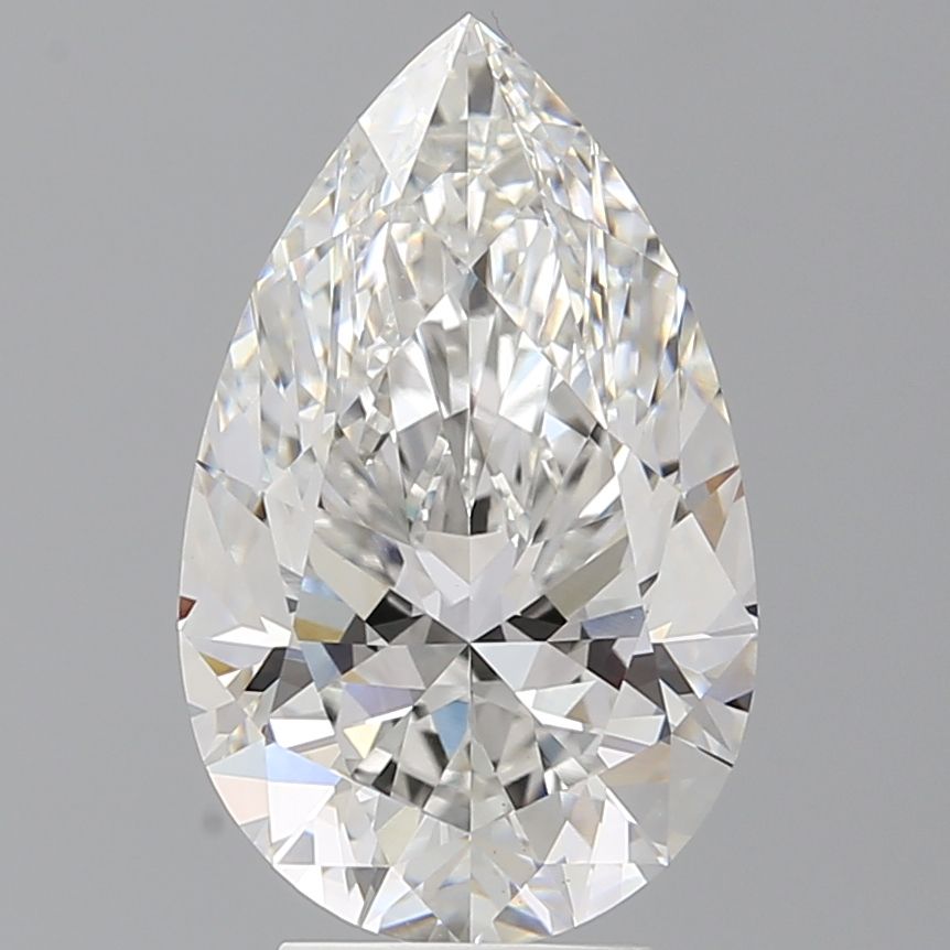 4.59 ct. pear Lab Grown Diamond front image