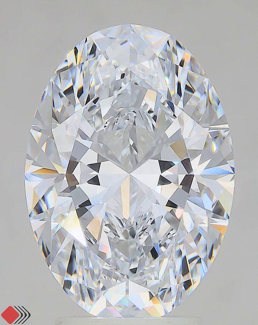 4.24 ct. oval Lab Grown Diamond front image