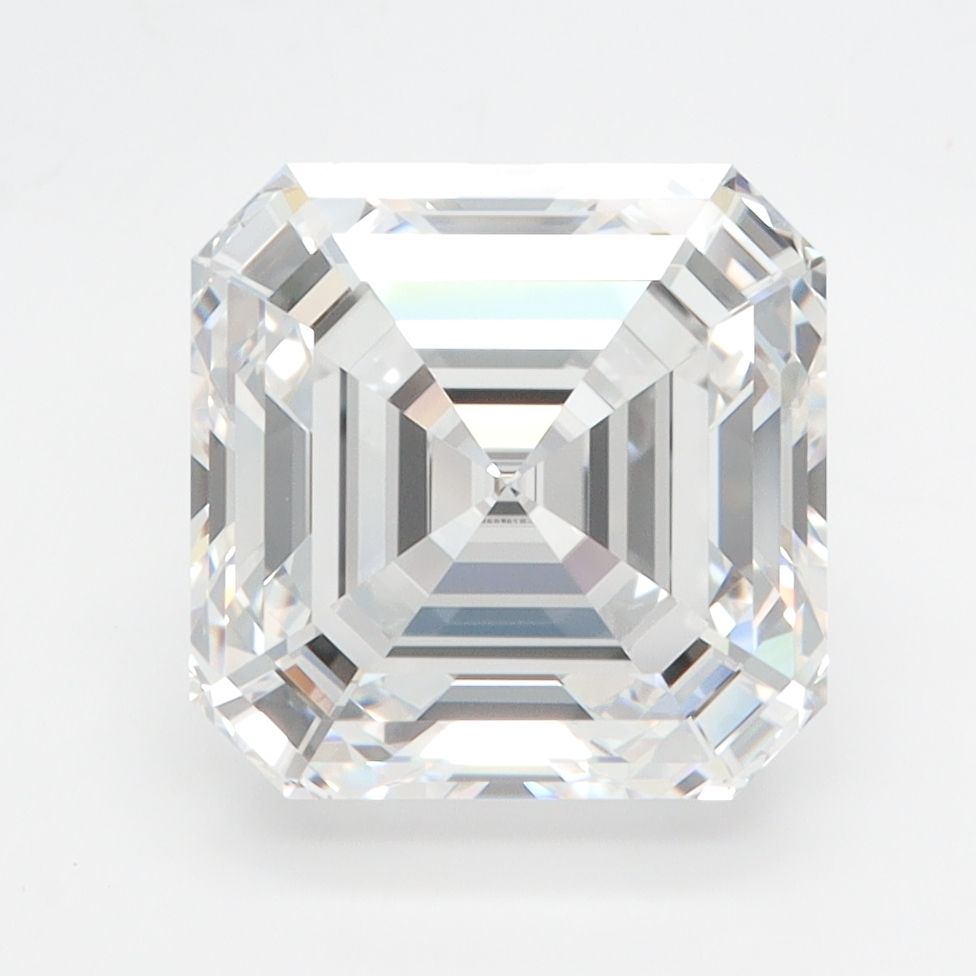 Diament LG asscher, 4.08 ct, D, VVS1