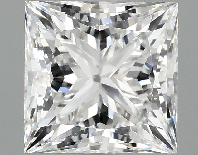 2.10 ct. princess Lab Grown Diamond front image