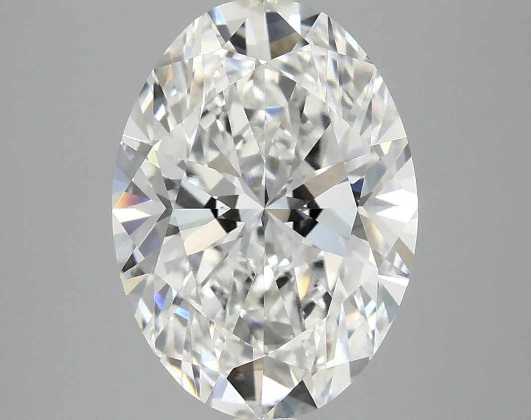 4.08 ct. oval Lab Grown Diamond front image