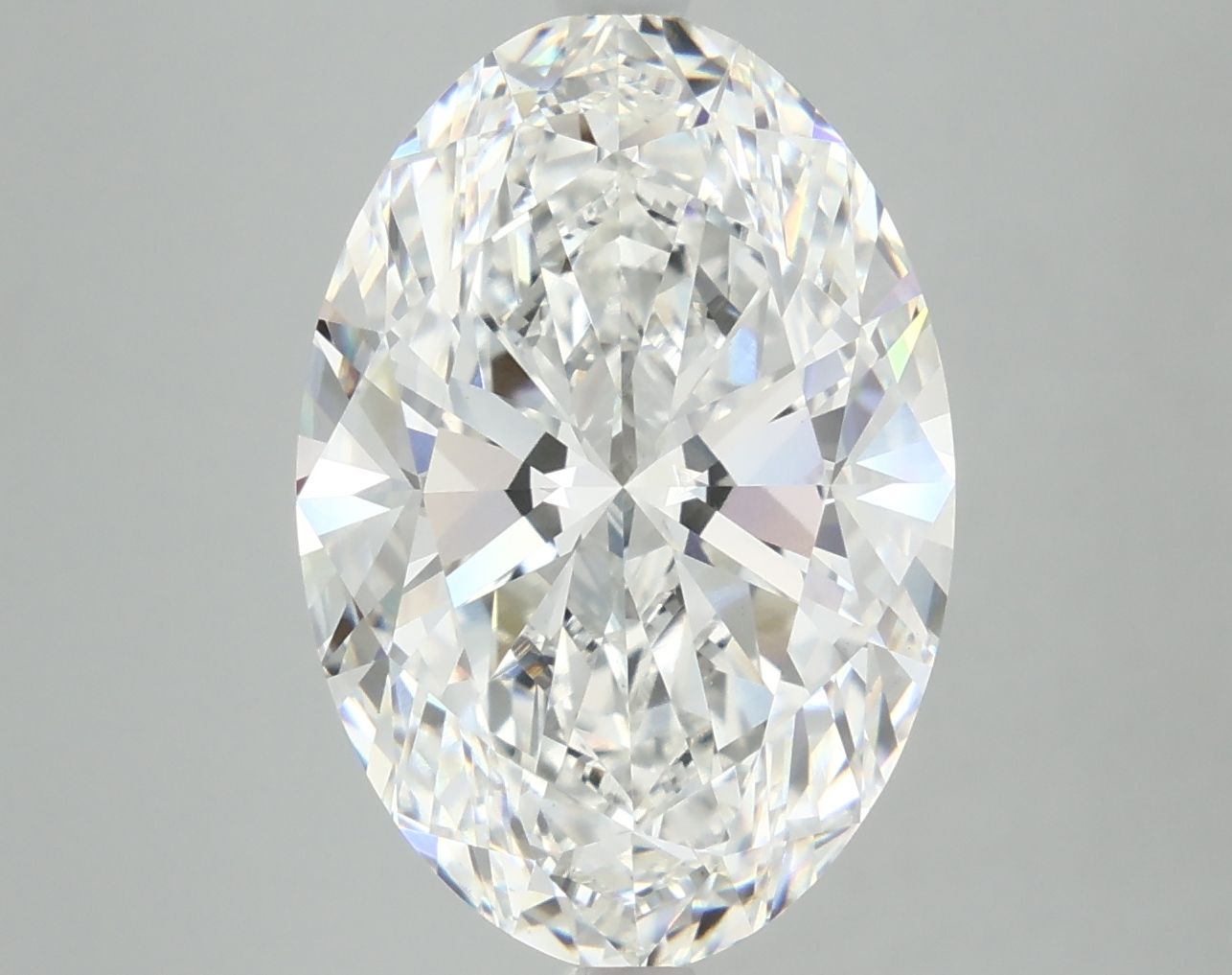 7.17 ct. oval Lab Grown Diamond front image