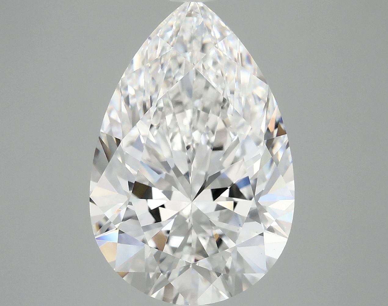 5.07 ct. pear Lab Grown Diamond front image