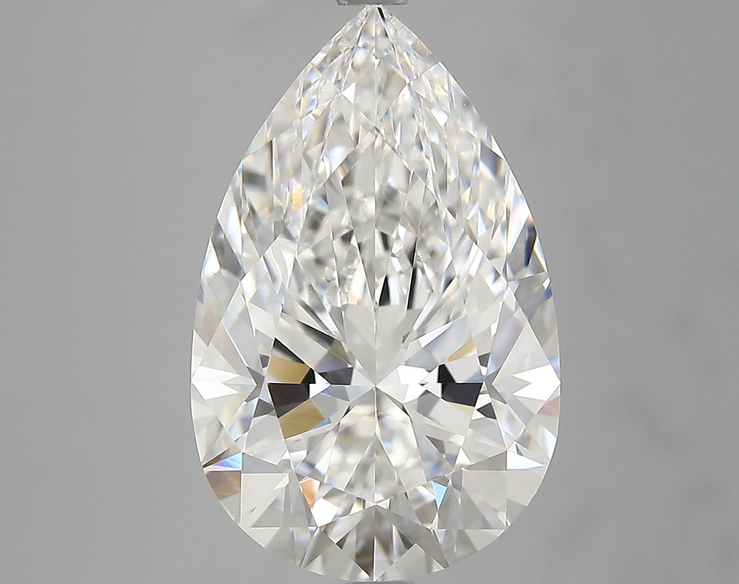 6.10 ct. pear Lab Grown Diamond front image