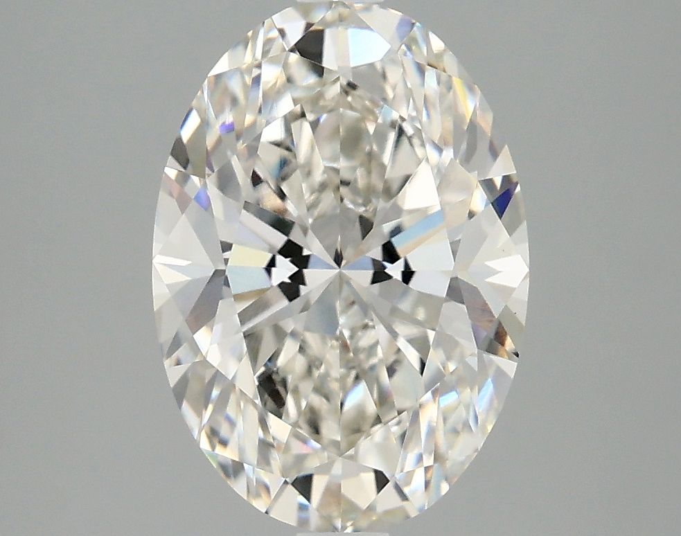 3.02 ct. oval Lab Grown Diamond front image