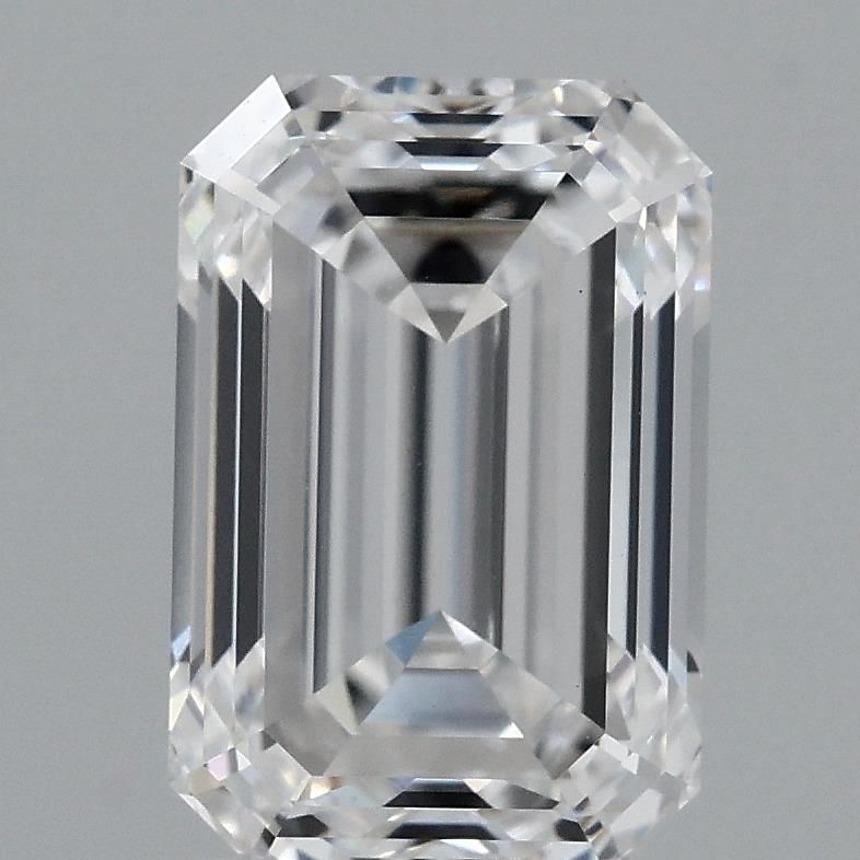 Diament LG szmaragdowy, 2.13 ct, D, VS2