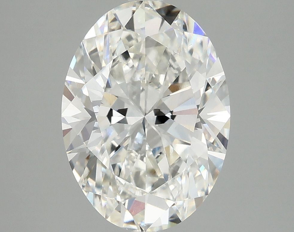 3.20 ct. oval Lab Grown Diamond front image