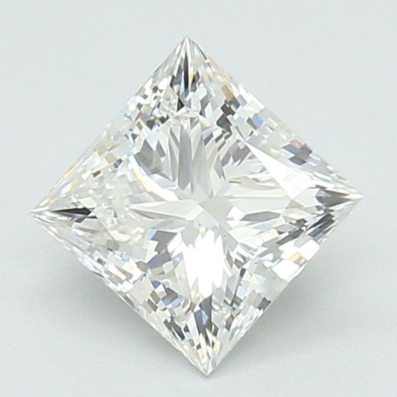 1 ct lab-grown Princess Diamond