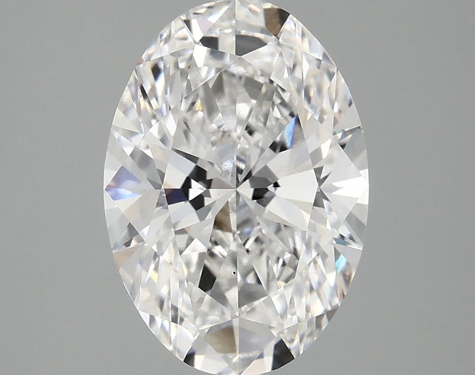 3.02 ct. oval Lab Grown Diamond front image