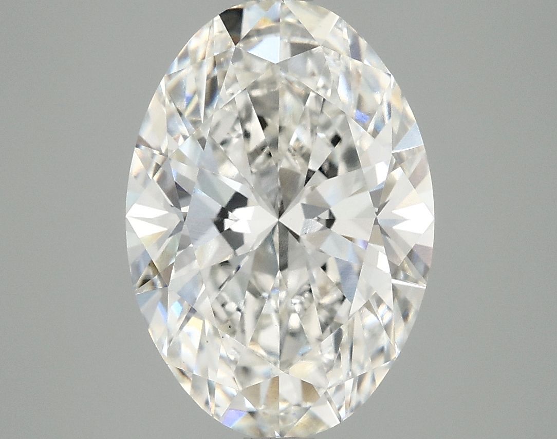 4.02 ct. oval Lab Grown Diamond front image