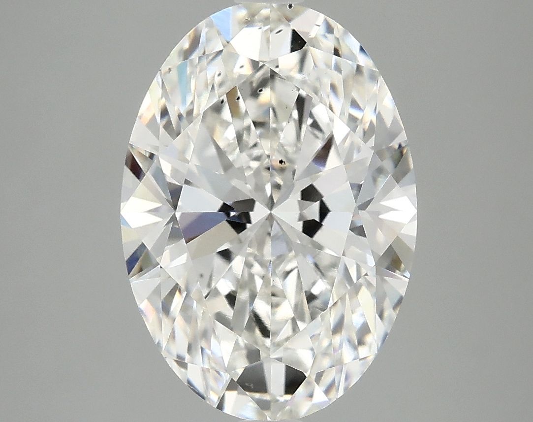 3.92 ct. oval Lab Grown Diamond front image