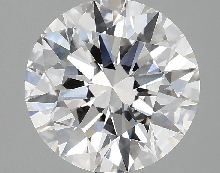 2.50 ct. round Lab Grown Diamond front image