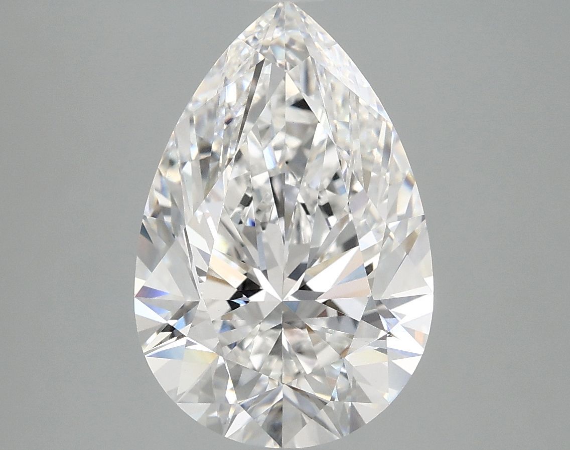 4.06 ct. pear Lab Grown Diamond front image