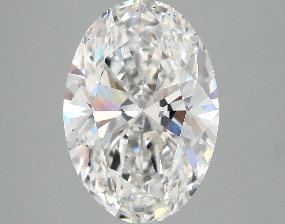 3.02 ct. oval Lab Grown Diamond front image