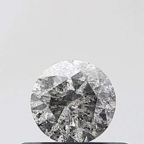 0.34 Carat Round Diamond Salt and Pepper VVS1