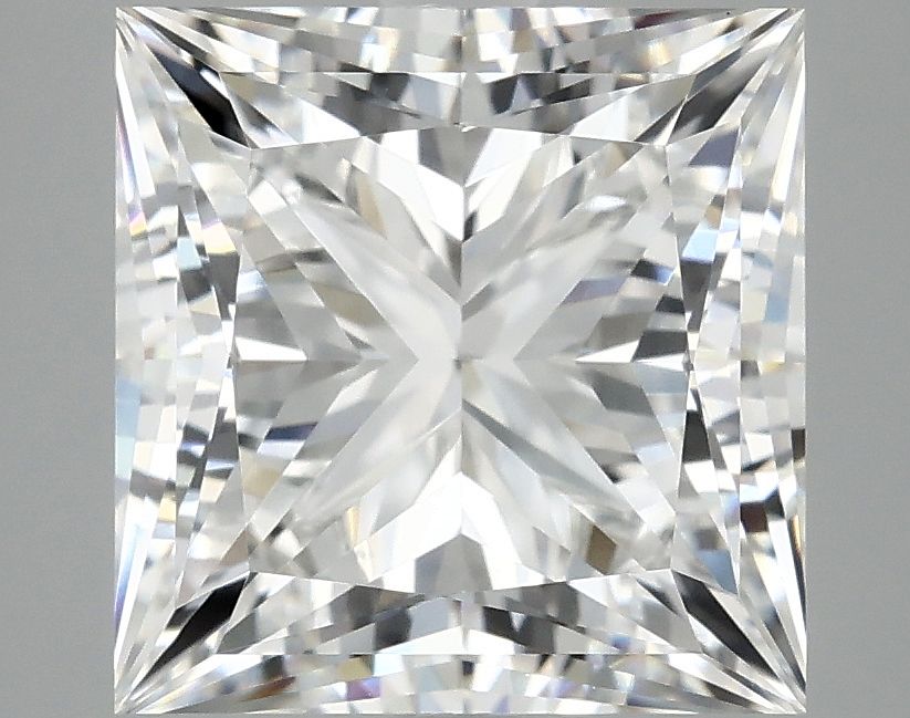 5.02 ct. princess Lab Grown Diamond front image