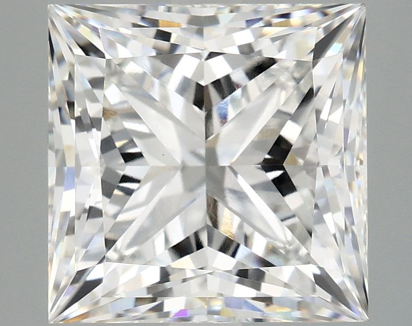 5.08 ct. princess Lab Grown Diamond front image