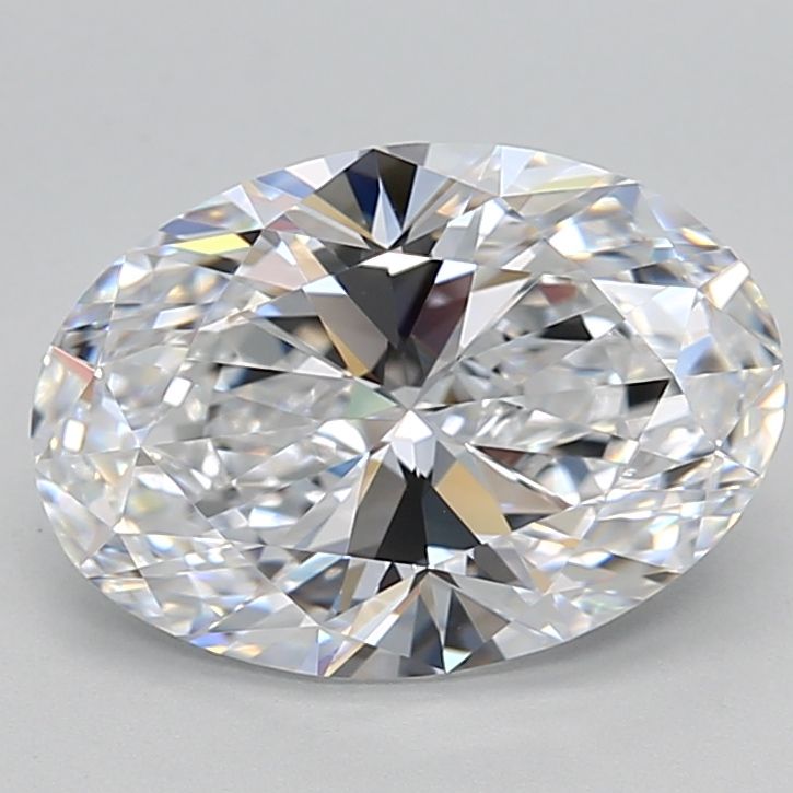 3.02 ct. oval Lab Grown Diamond front image