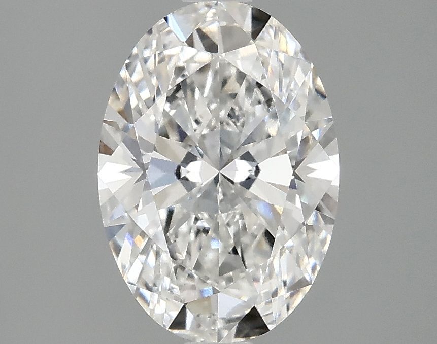 2.02 ct. oval Lab Grown Diamond front image