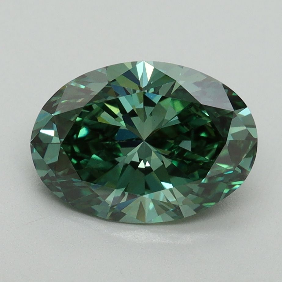 2.01 ct. oval Lab Grown Diamond front image