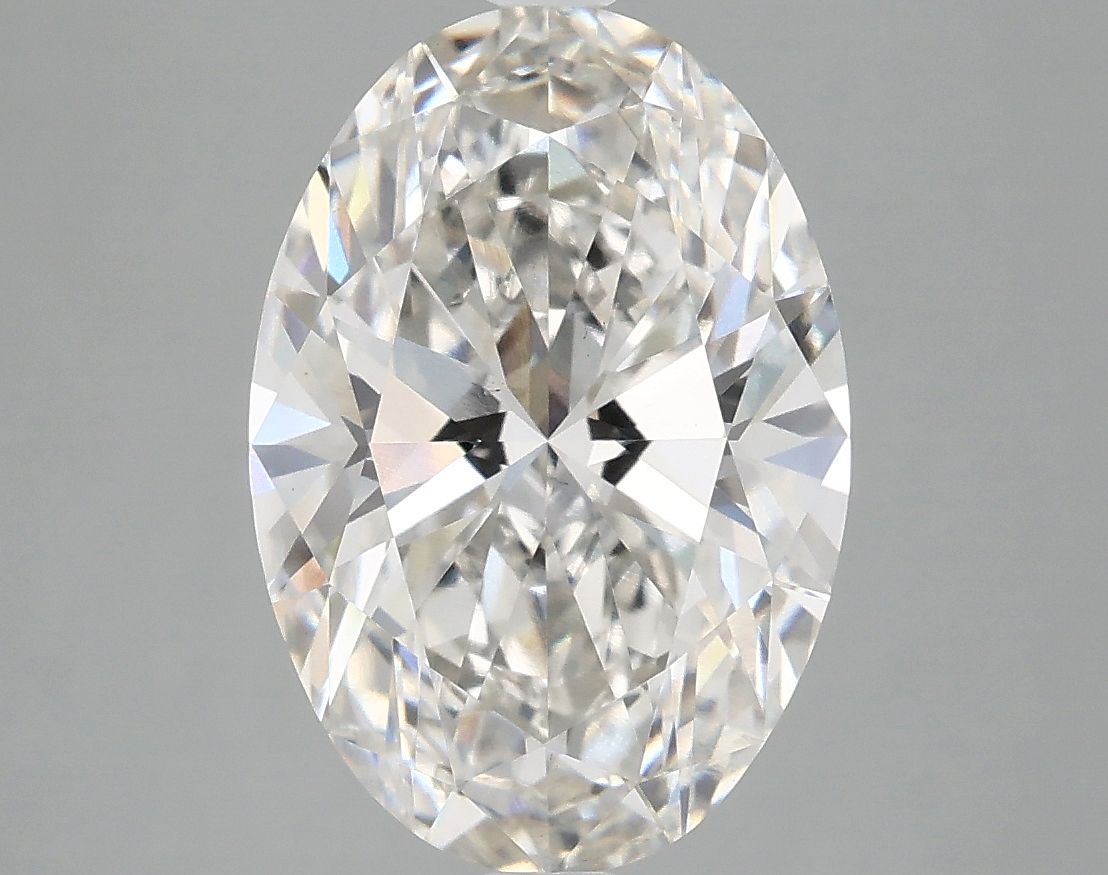 4.08 ct. oval Lab Grown Diamond front image
