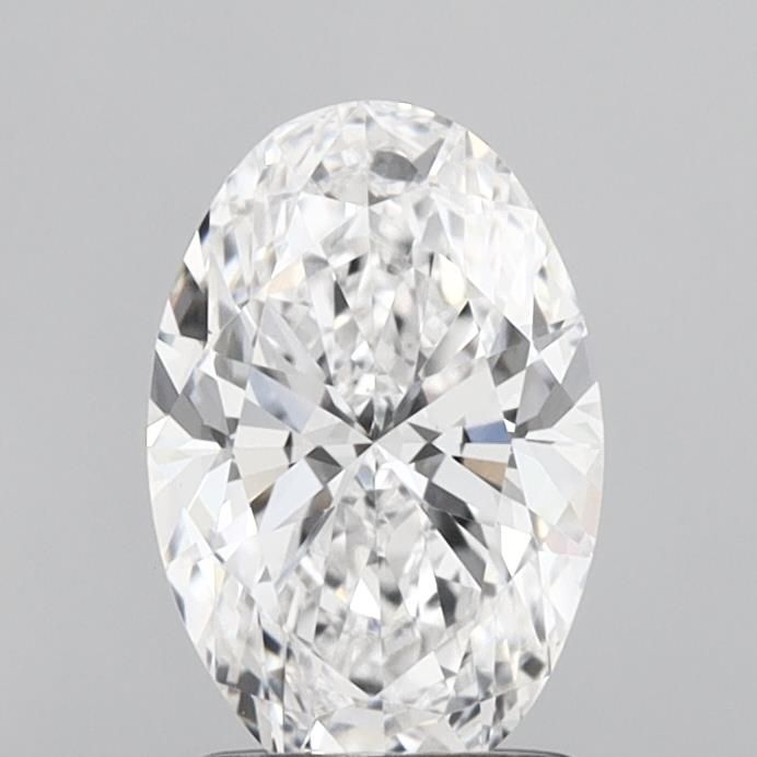 1.56 ct. oval Lab Grown Diamond front image