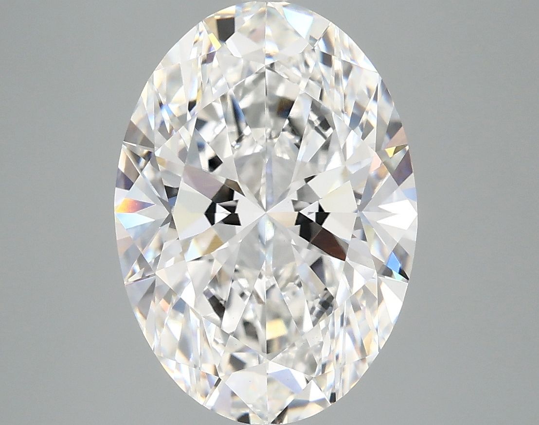 4.09 ct. oval Lab Grown Diamond front image