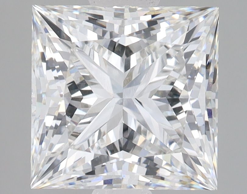 3.09 ct. princess Lab Grown Diamond front image