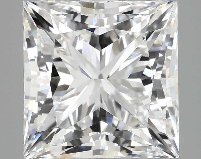 4.93 ct. princess Lab Grown Diamond front image