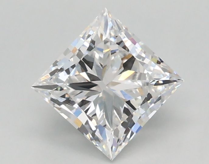 0.74 ct lab-grown Princess Diamond