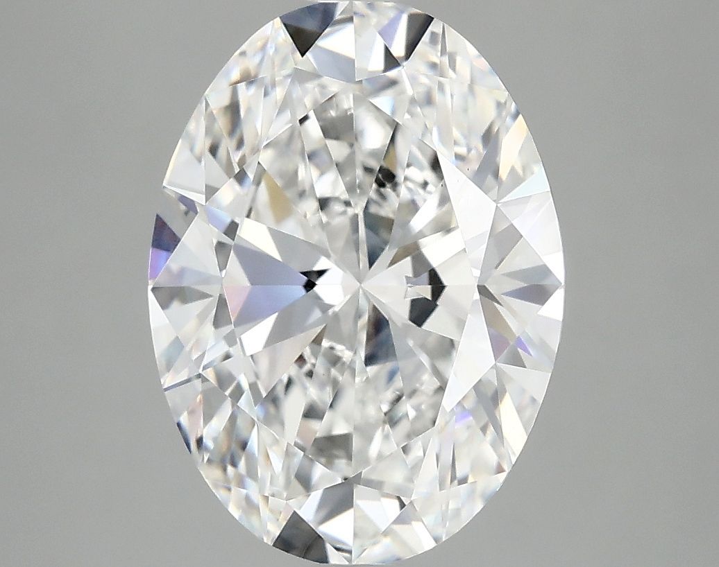 3.85 ct. oval Lab Grown Diamond front image