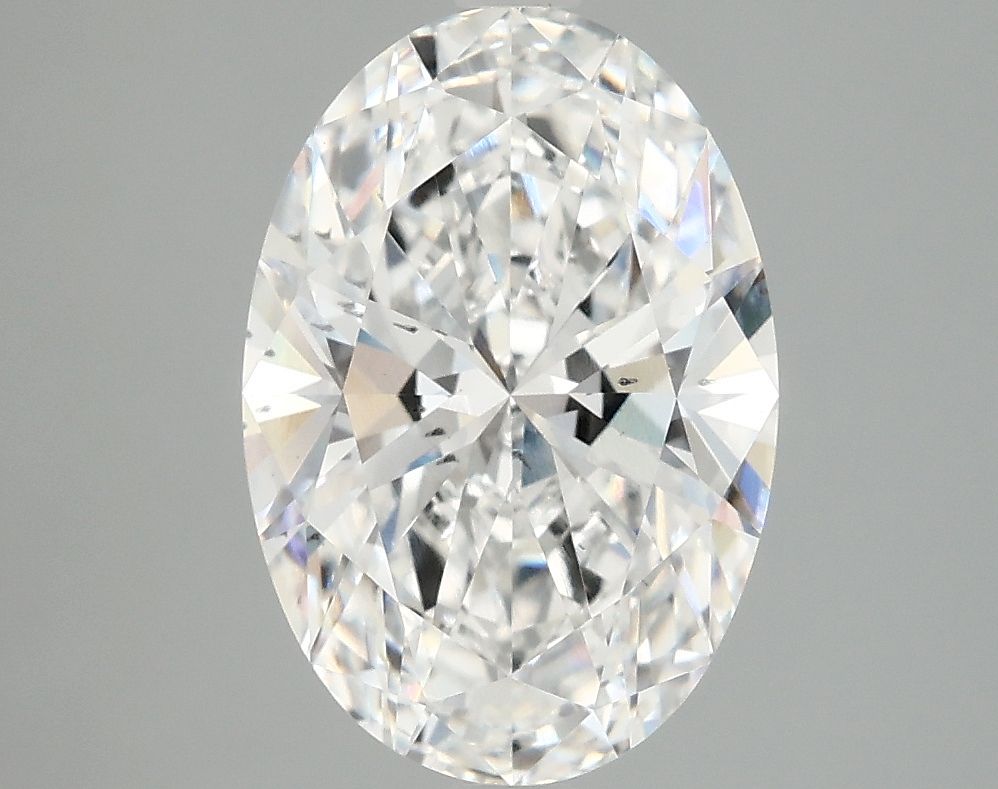 3.01 ct. oval Lab Grown Diamond front image