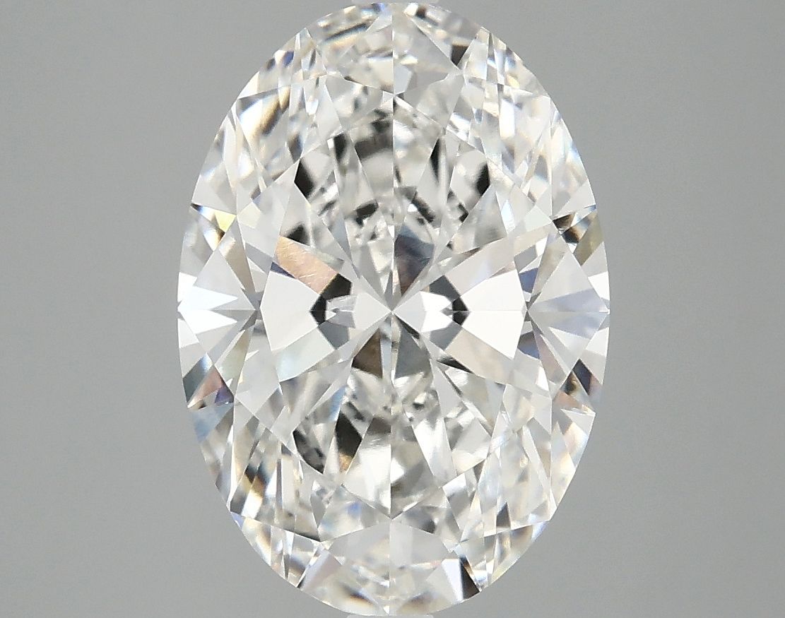 4.09 ct. oval Lab Grown Diamond front image