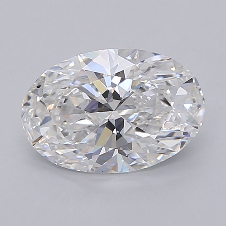 2.02 ct. oval Lab Grown Diamond front image