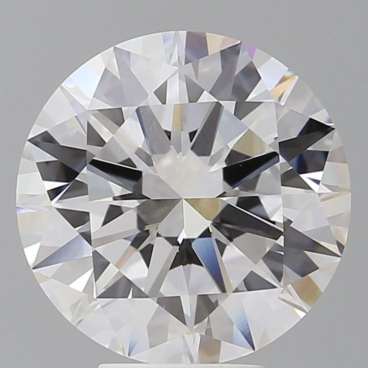 6.04 ct. round Lab Grown Diamond front image