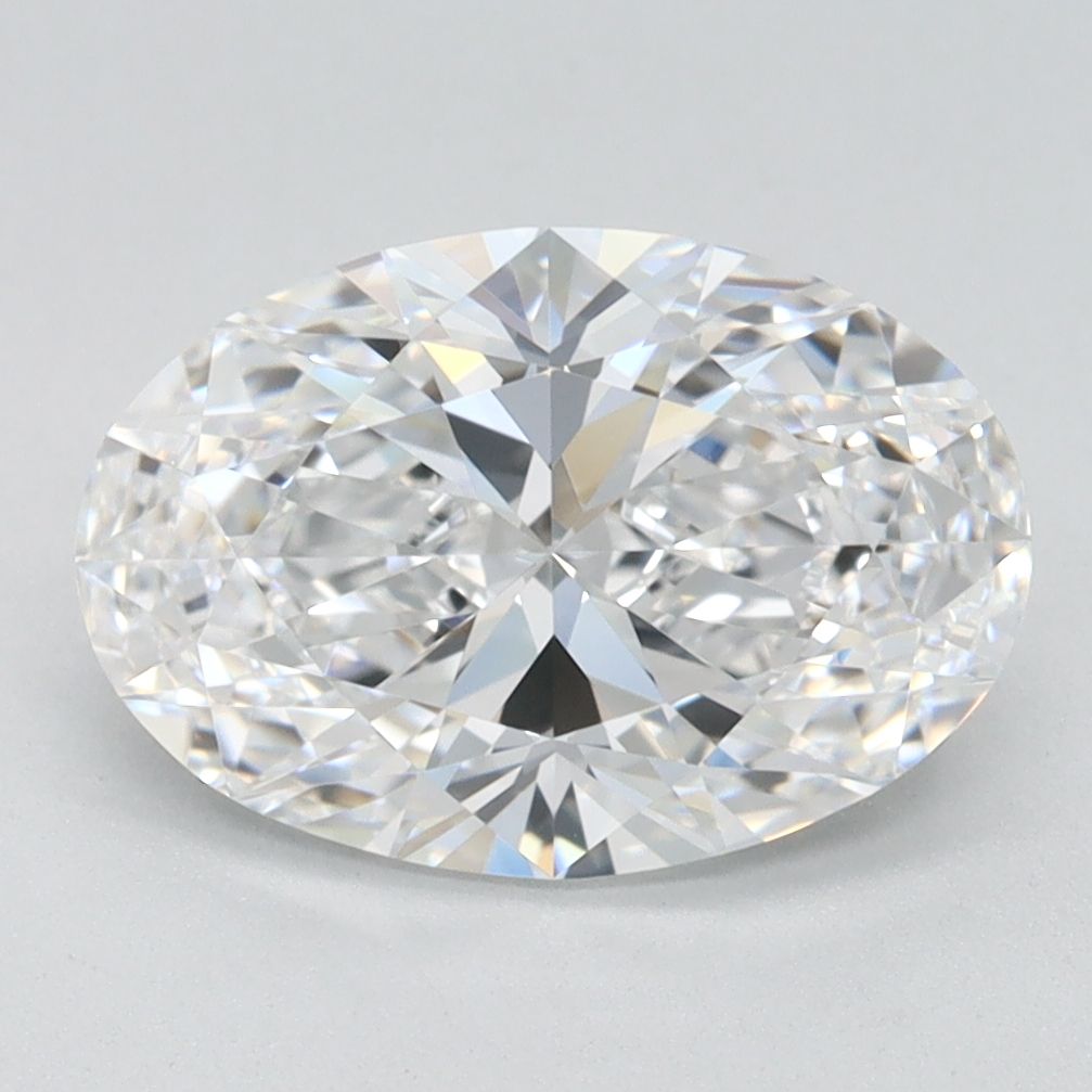 2.02 ct. oval Lab Grown Diamond front image