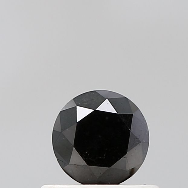 0.55 Carat Round Diamond Black VS1