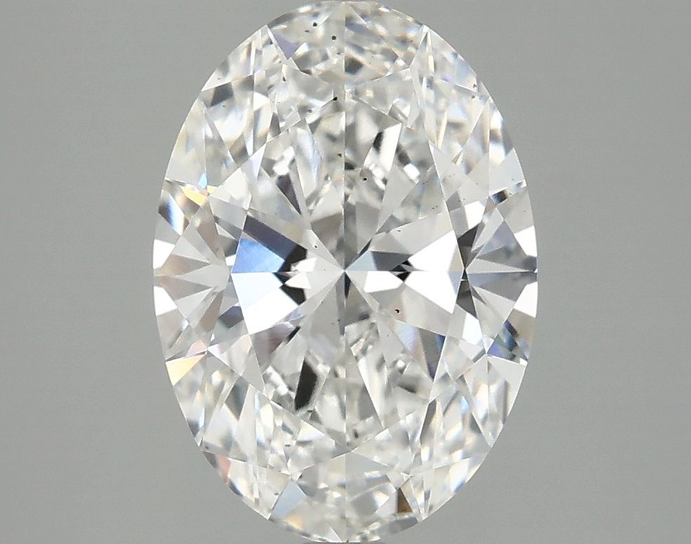 2.86 ct. oval Lab Grown Diamond front image