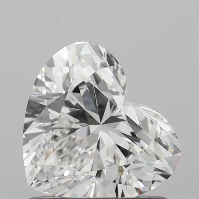 1 ct lab-grown Heart Diamond