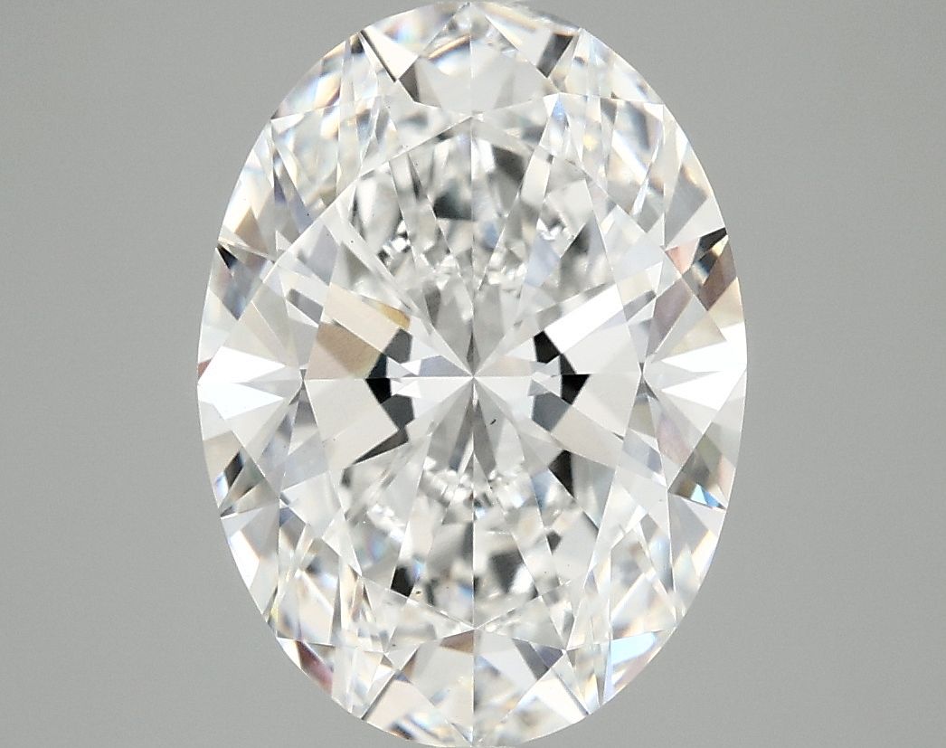 3.94 ct. oval Lab Grown Diamond front image