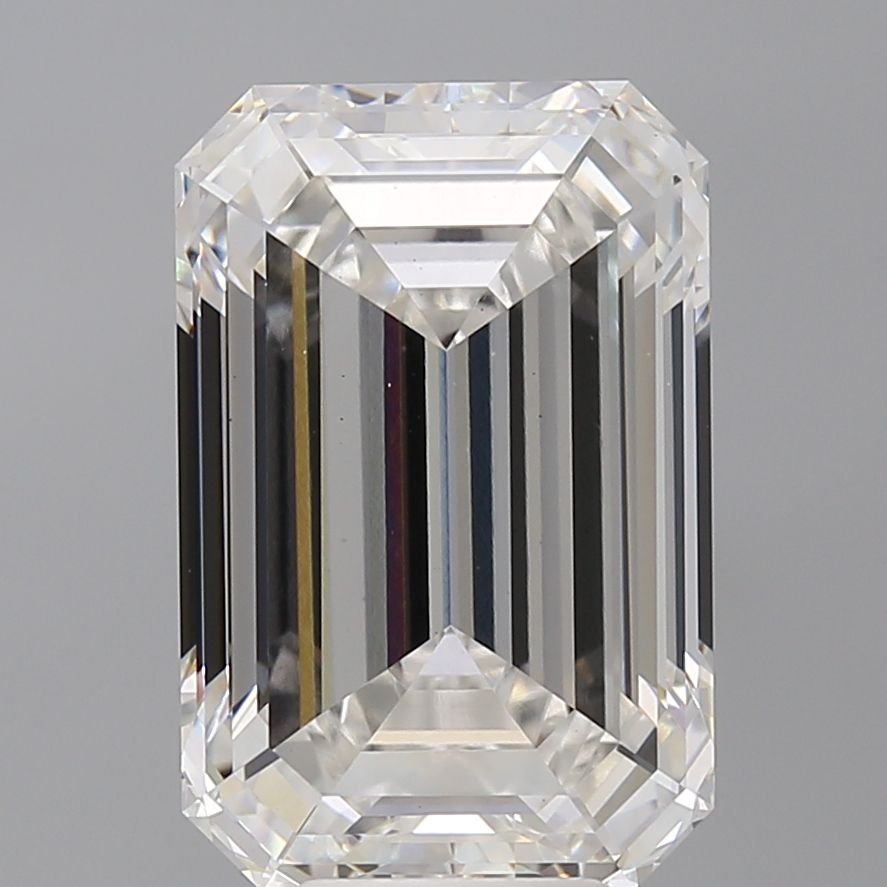 8.02 ct. emerald Lab Grown Diamond front image