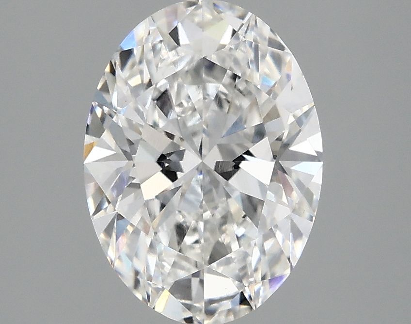 2.06 ct. oval Lab Grown Diamond front image