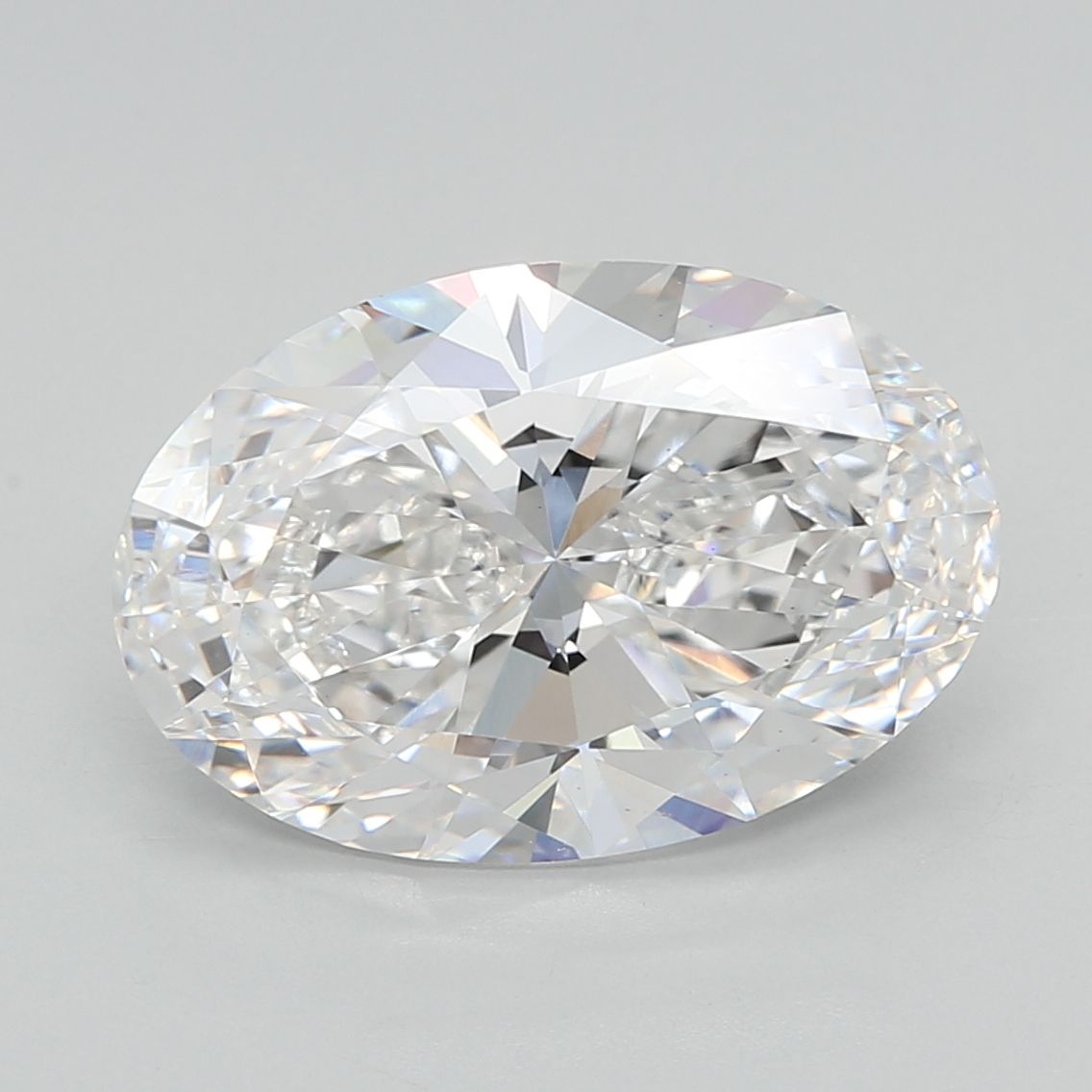 5.09 ct. oval Lab Grown Diamond front image