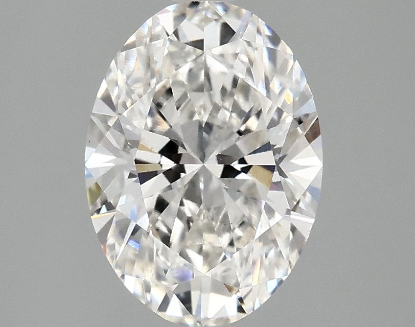 2.10 ct. oval Lab Grown Diamond front image