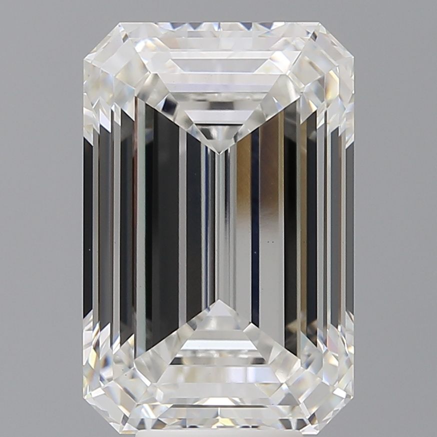 9.01 ct. emerald Lab Grown Diamond front image