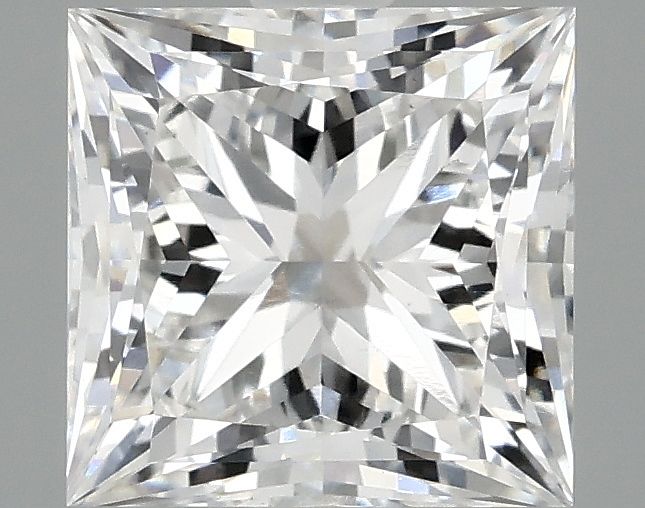 2.10 ct. princess Lab Grown Diamond front image