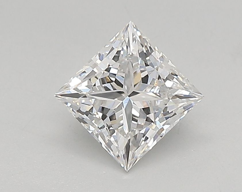 0.84 ct lab-grown Princess Diamond