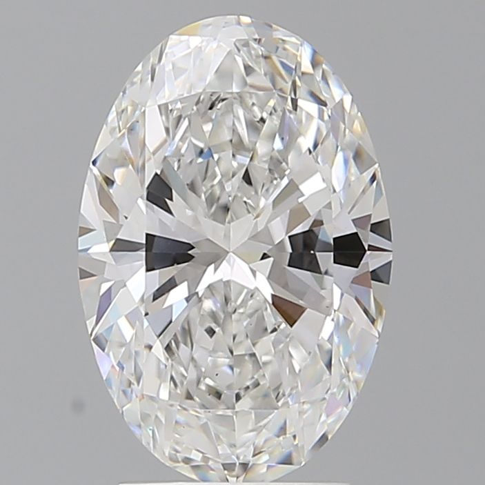 3.02 ct. oval Lab Grown Diamond front image