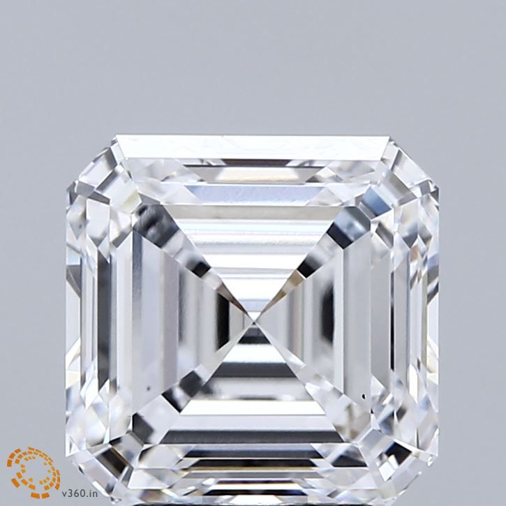 4 ct lab-grown Asscher Diamond